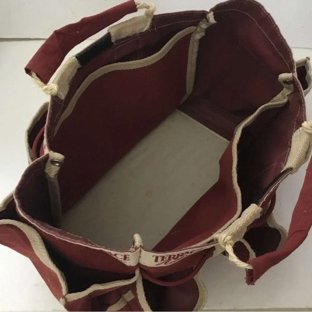 Red Canvas Tool & Storage Organizer